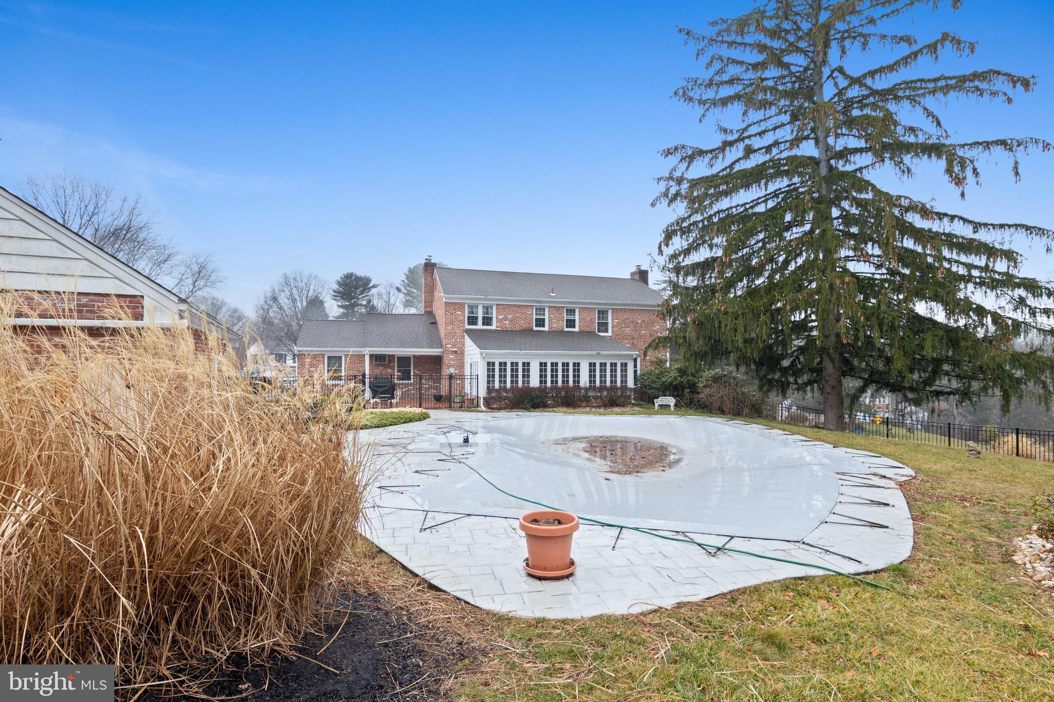 1831 Kimberwick Road Media, PA 19063 - Photo 36 of 36 In-ground Pool with attached Hot Tub.