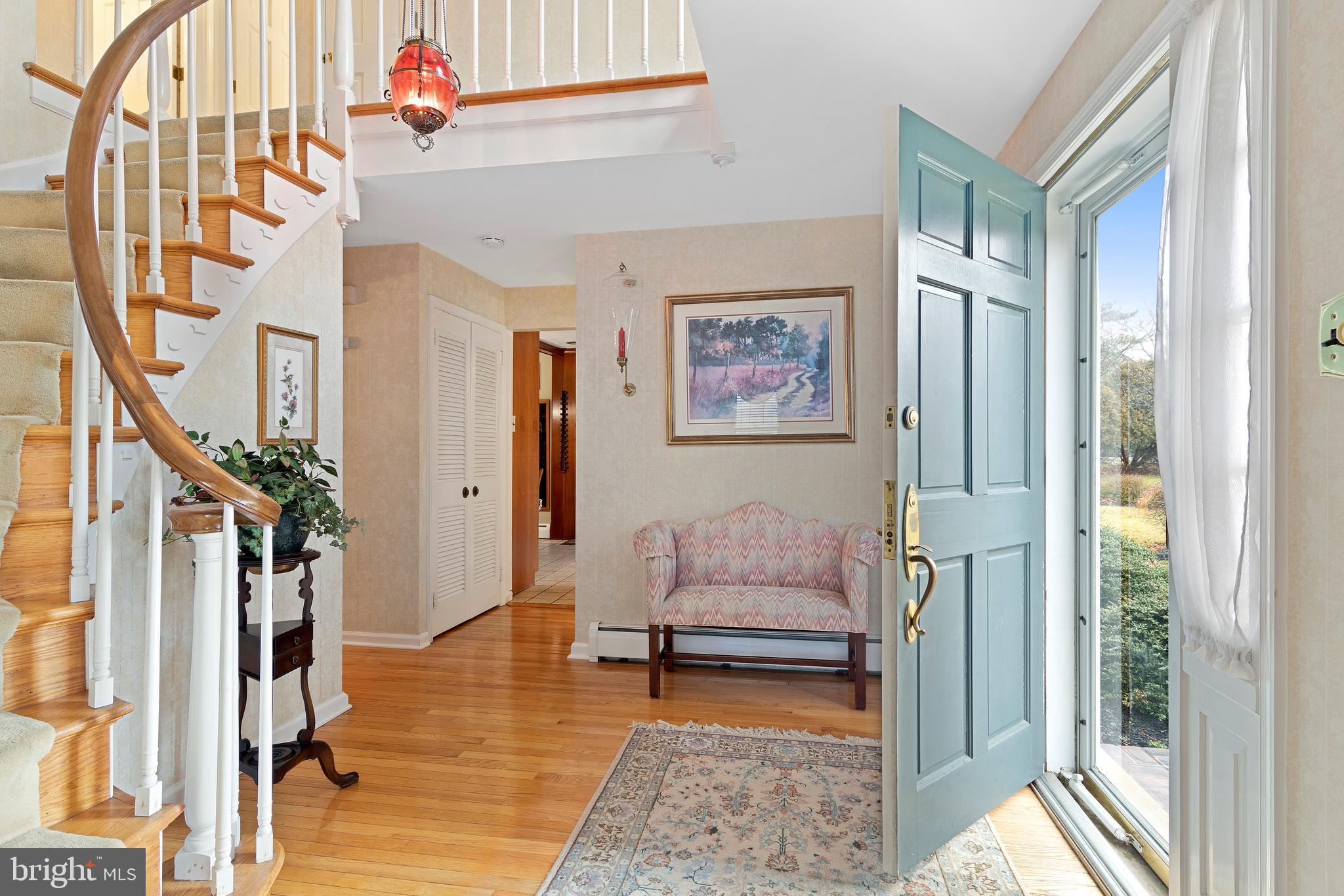 1831 Kimberwick Road Media, PA 19063 - Photo 6 of 36 Fabulous Foyer with turned staircase.