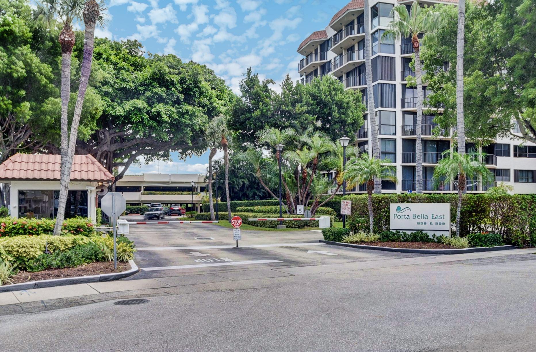899 Jeffery Street, Unit 112 Boca Raton, FL 33487 - Photo 33 of 66 Porta Bella Entrance