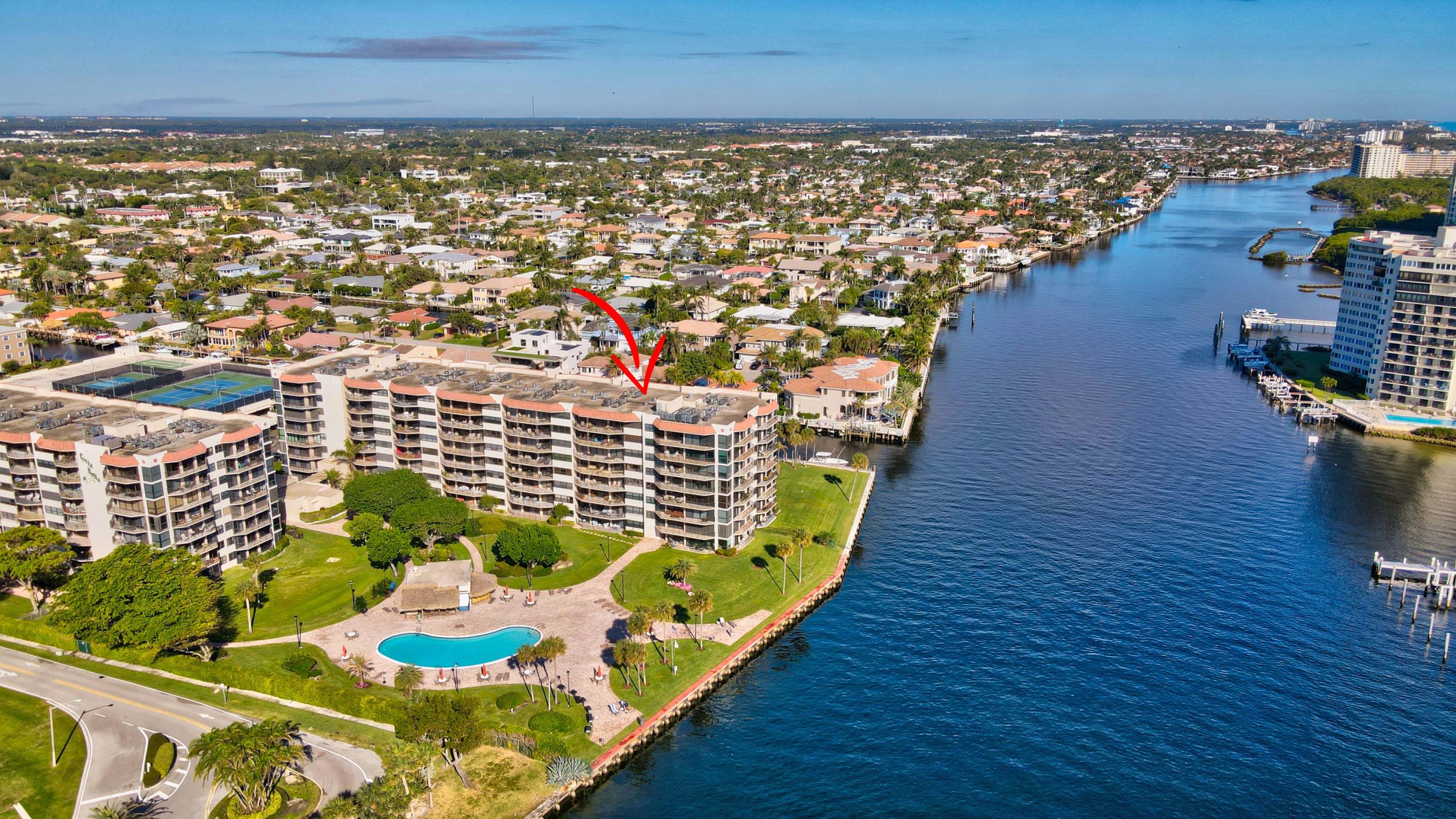 899 Jeffery Street, Unit 112 Boca Raton, FL 33487 - Photo 62 of 66 Areial Overview 3