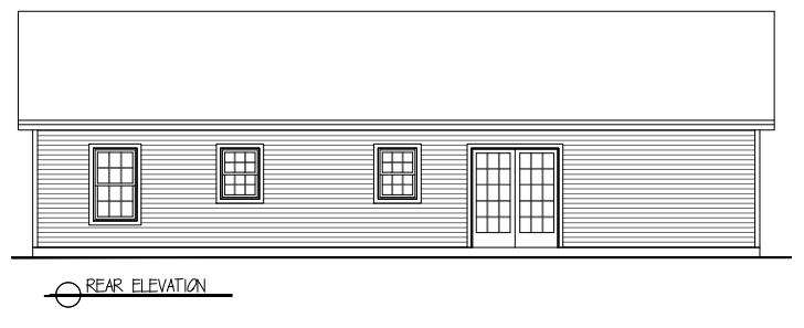Lot 2 Wildwood Road Bridgton, ME 04009 - Photo 8 of 10 Screenshot Rear Elevation