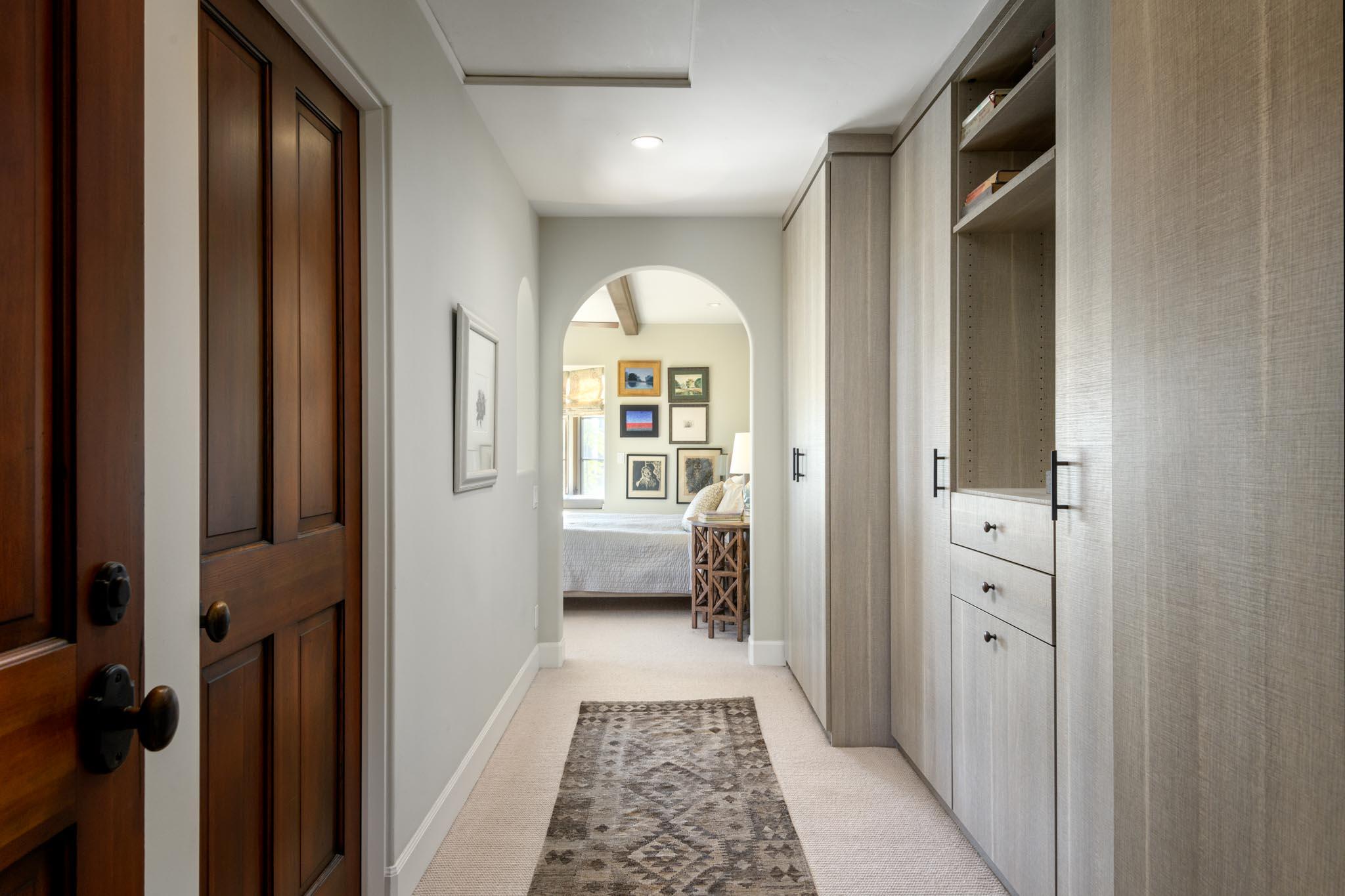 1250 Northridge Road Santa Barbara, CA 93105 - Photo 13 of 37 a bathroom with a glass door shower and a sink