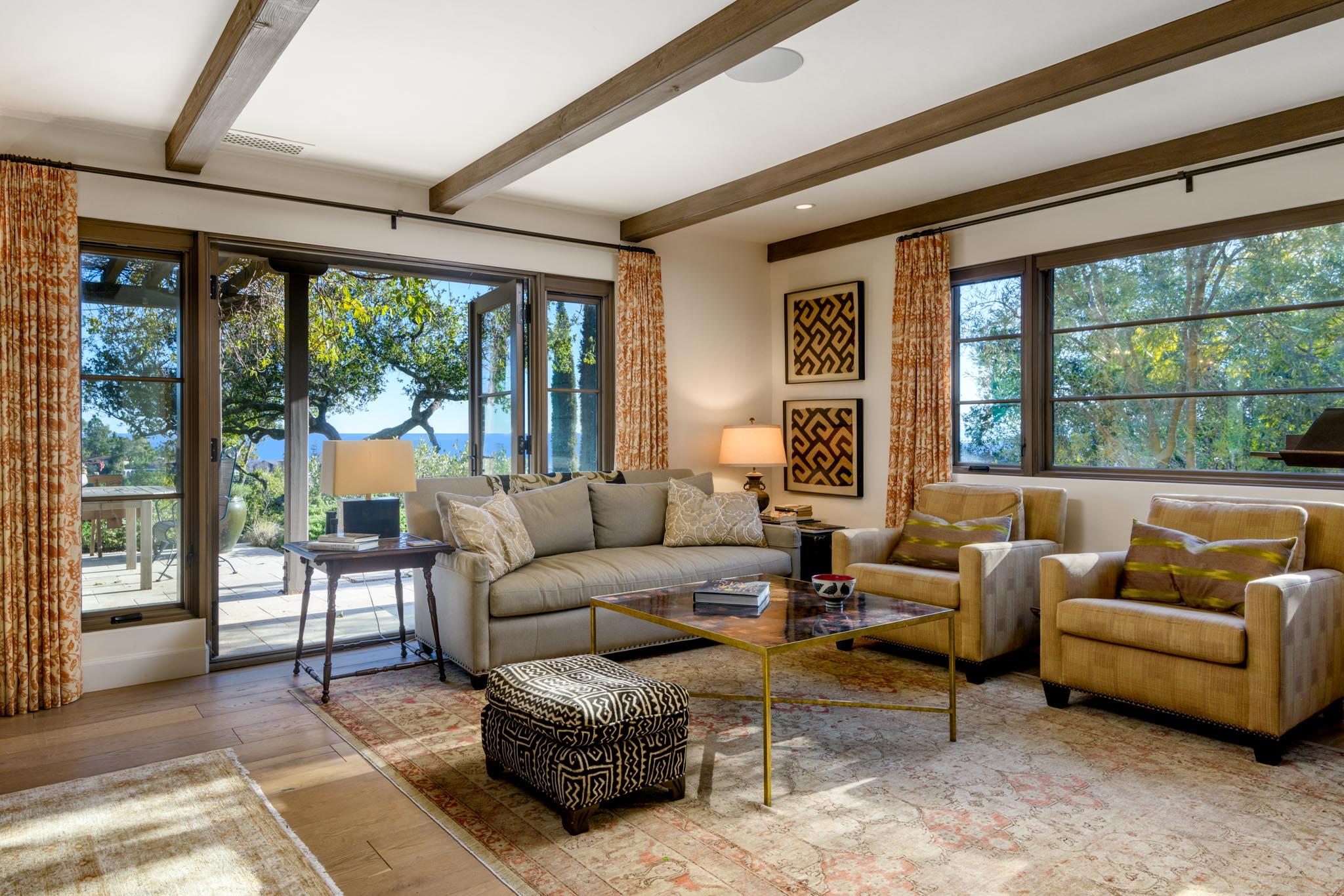 1250 Northridge Road Santa Barbara, CA 93105 - Photo 7 of 37 a living room with furniture and a large window