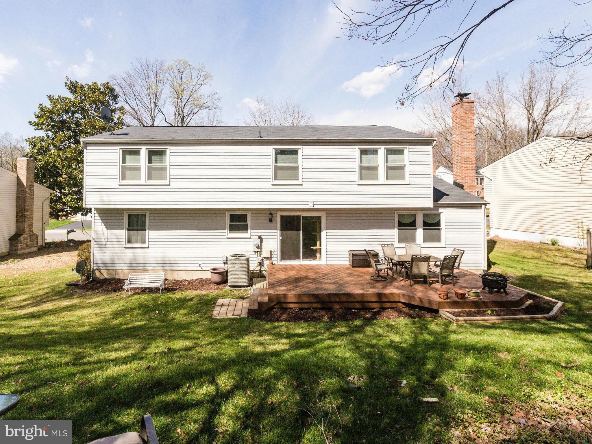 8081 Winding Way Court Springfield, VA 22153 - Photo 29 of 30 Private Back Yard