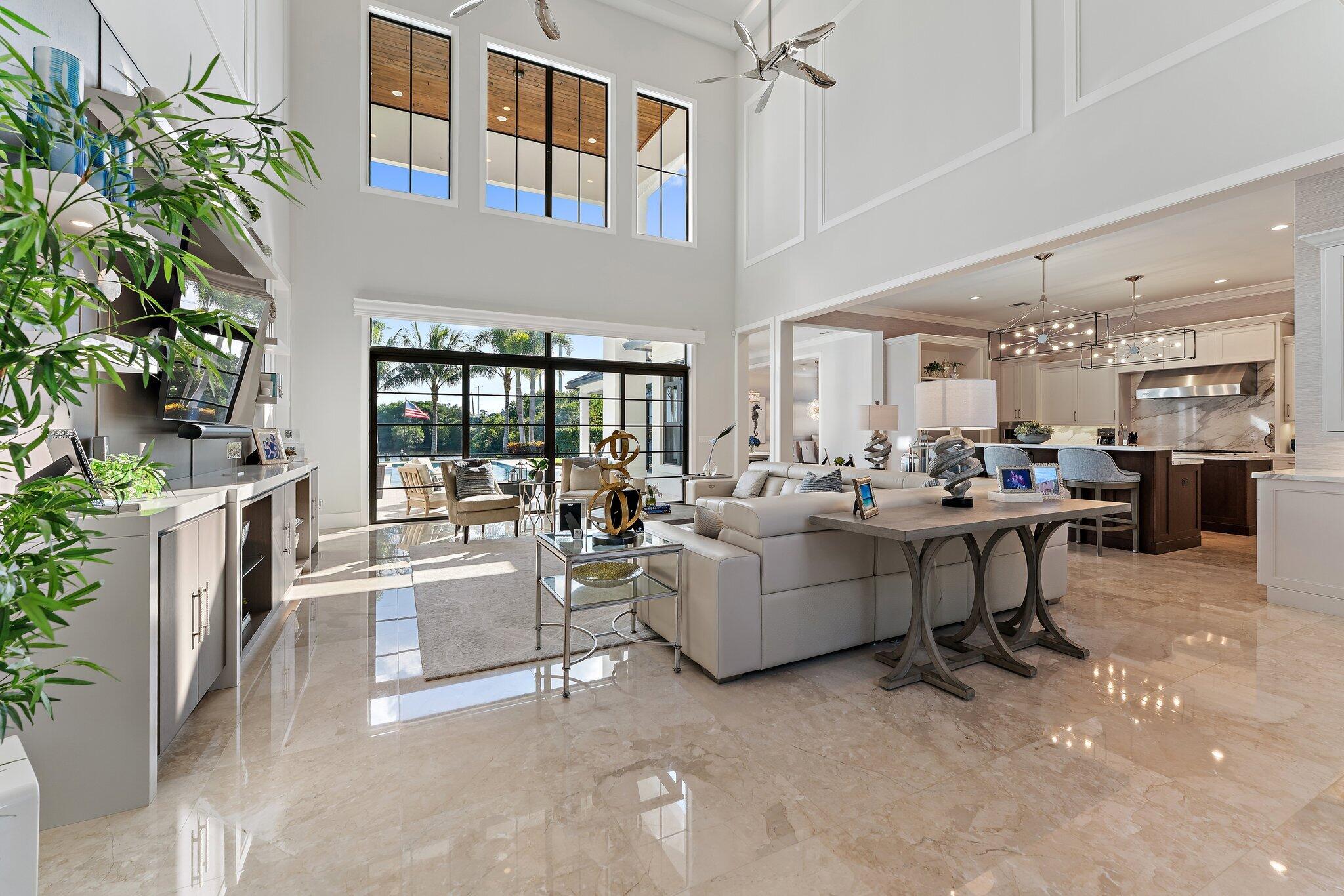 5730 Holly Lane Jupiter, FL 33458 - Photo 11 of 58 Living Room w/ 28' Ceiling