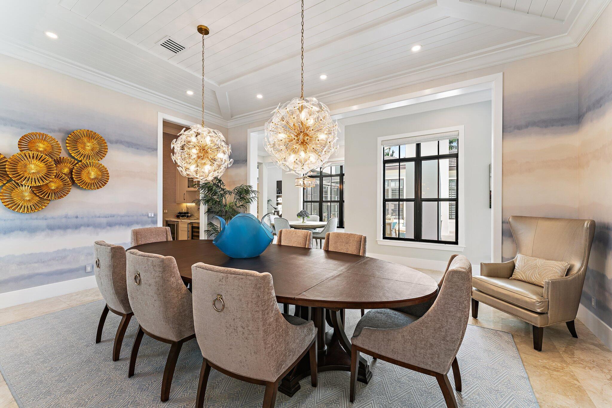 5730 Holly Lane Jupiter, FL 33458 - Photo 24 of 58 a view of a dining room with furniture window and outside view