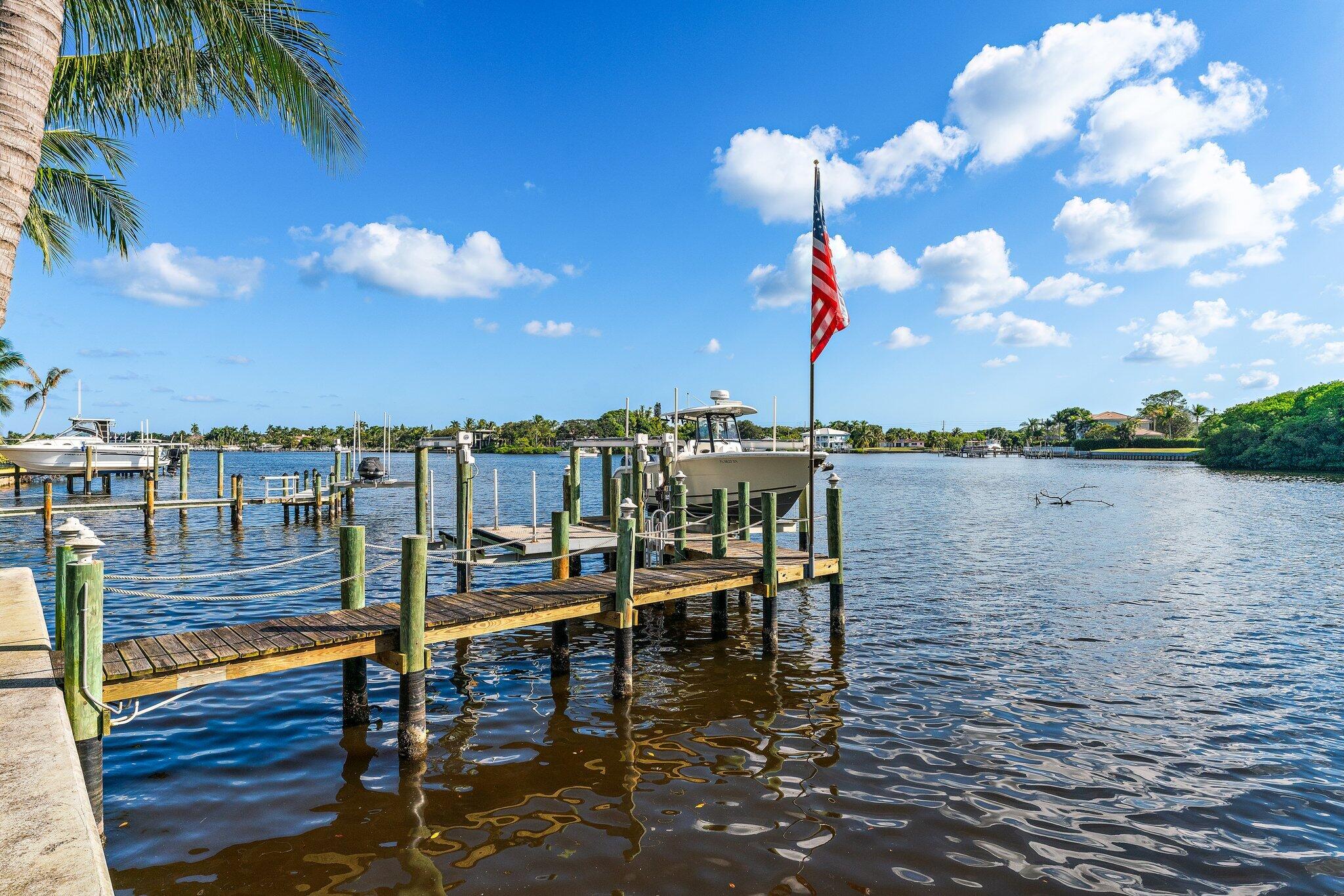 5730 Holly Lane Jupiter, FL 33458 - Photo 8 of 58 New Seawall + 2026 Dock
