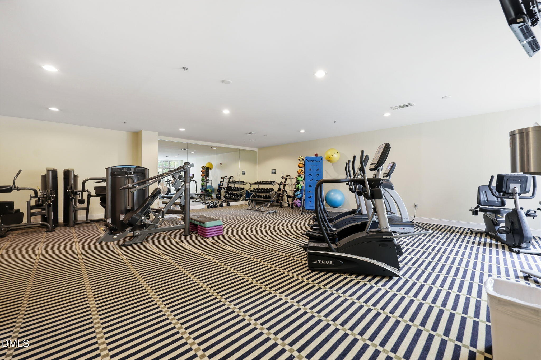 618 North Boylan Avenue, Unit 718 Raleigh, NC 27603 - Photo 27 of 38 a view of a room with gym equipment
