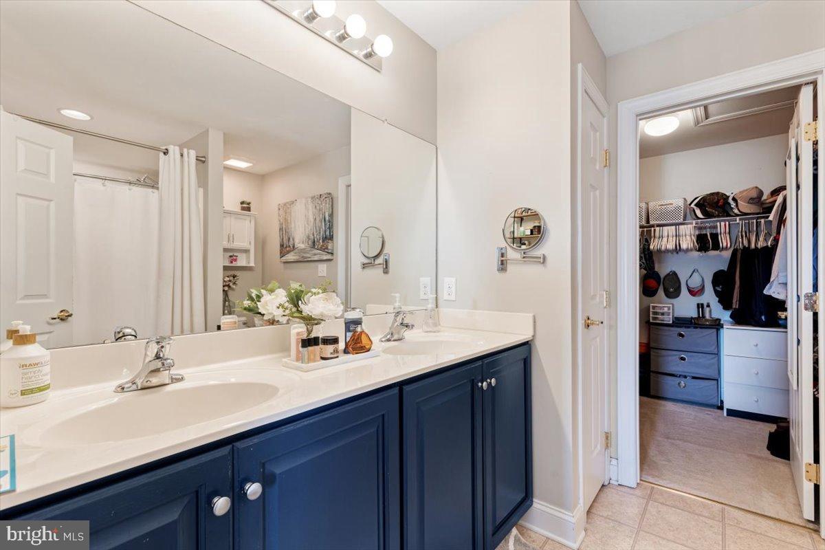 22 Sugar Maple Road Barto, PA 19504 - Photo 18 of 33 a bathroom with a sink double vanity and a mirror