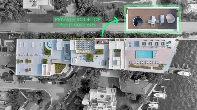 $5,795,000 | 3581 East Glencoe Street, Unit 605, Coconut Grove, FL 33133