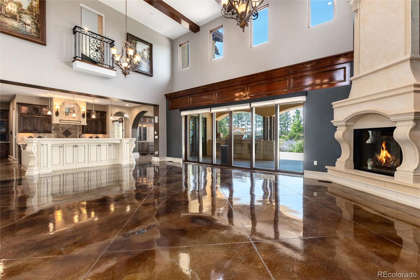 8417 High Ridge Court Castle Pines, CO 80108 - Photo 18 of 48 a view of a living room and entry way