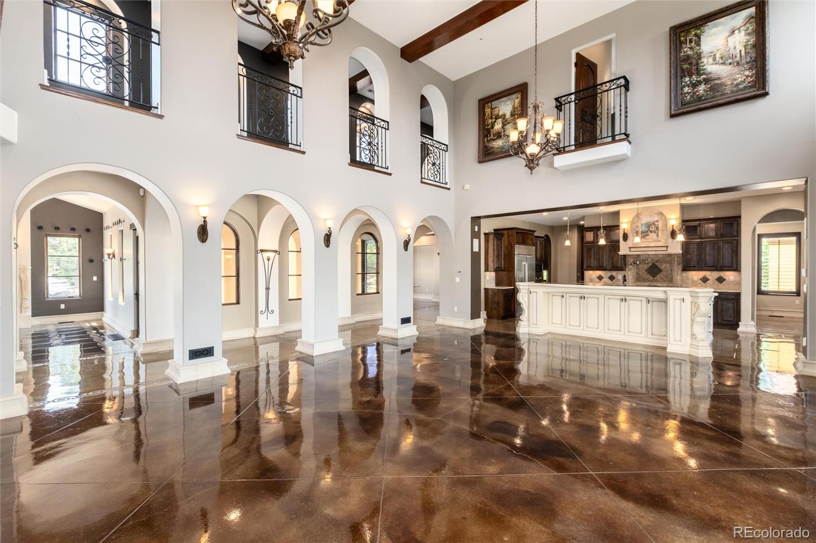 8417 High Ridge Court Castle Pines, CO 80108 - Photo 19 of 48 a view of a living room and entryway