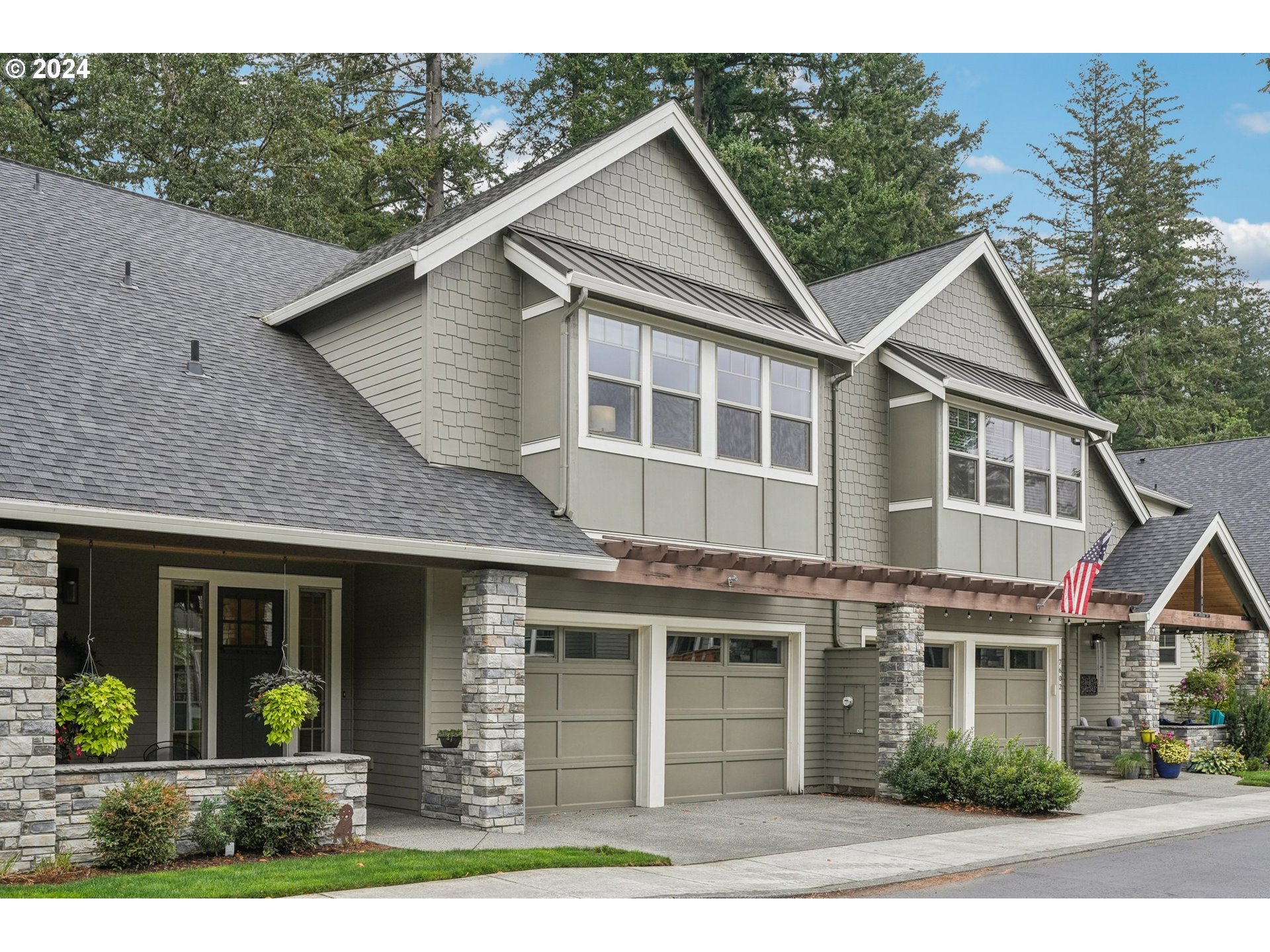 7606 Northwest Payne Street Camas, WA 98607 - Photo 1 of 38 a front view of a house with a yard