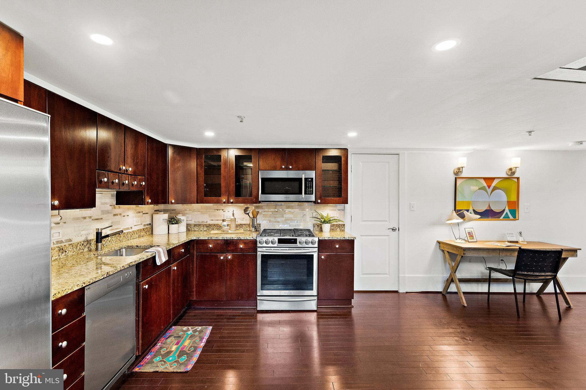 1315 Independence Avenue Southeast, Unit 8 Washington, DC 20003 - Photo 19 of 43 Laundry closet between kitchen and 1 of 2 WFH area