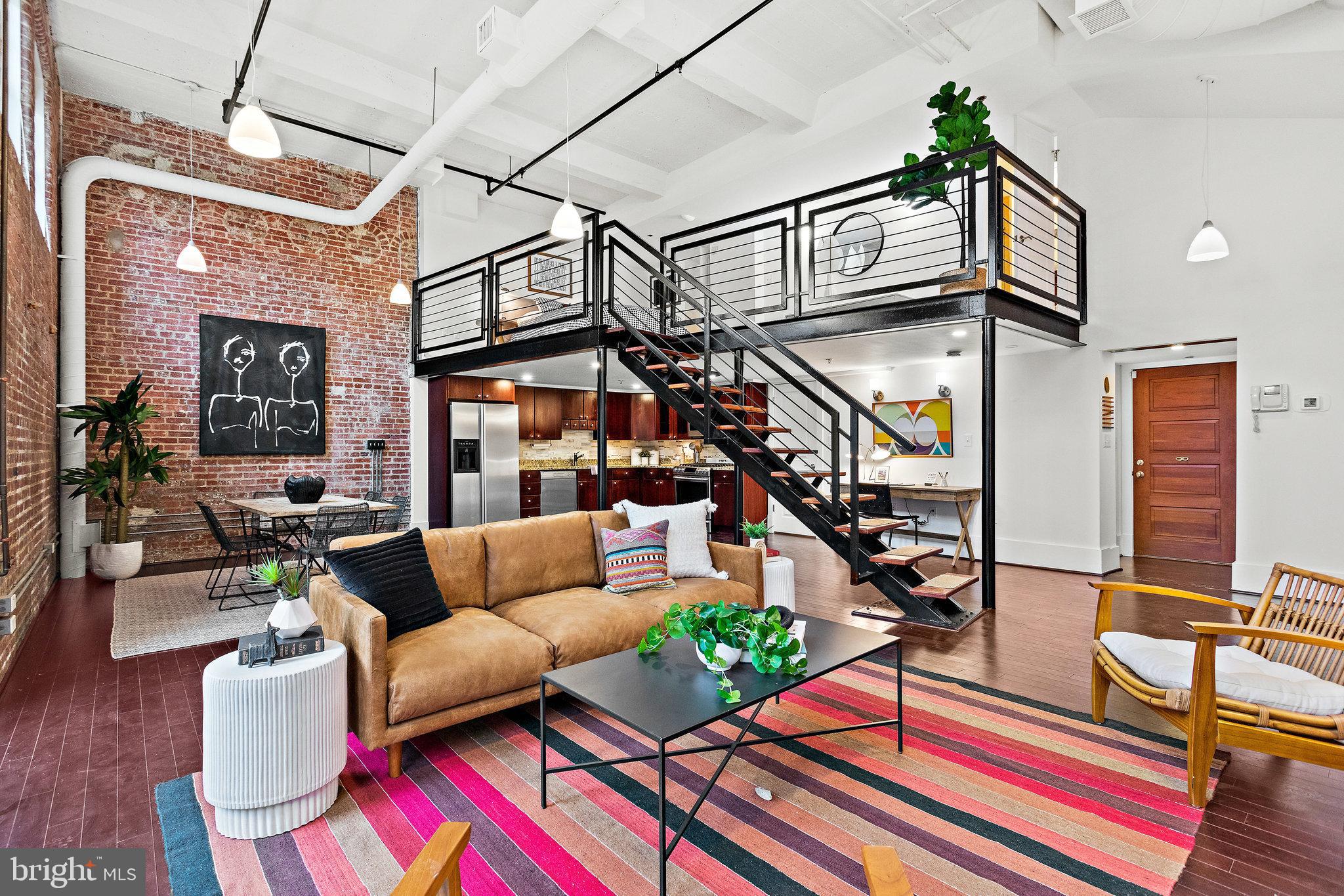 1315 Independence Avenue Southeast, Unit 8 Washington, DC 20003 - Photo 25 of 43 Architectural spaces are warmed with exposed brick