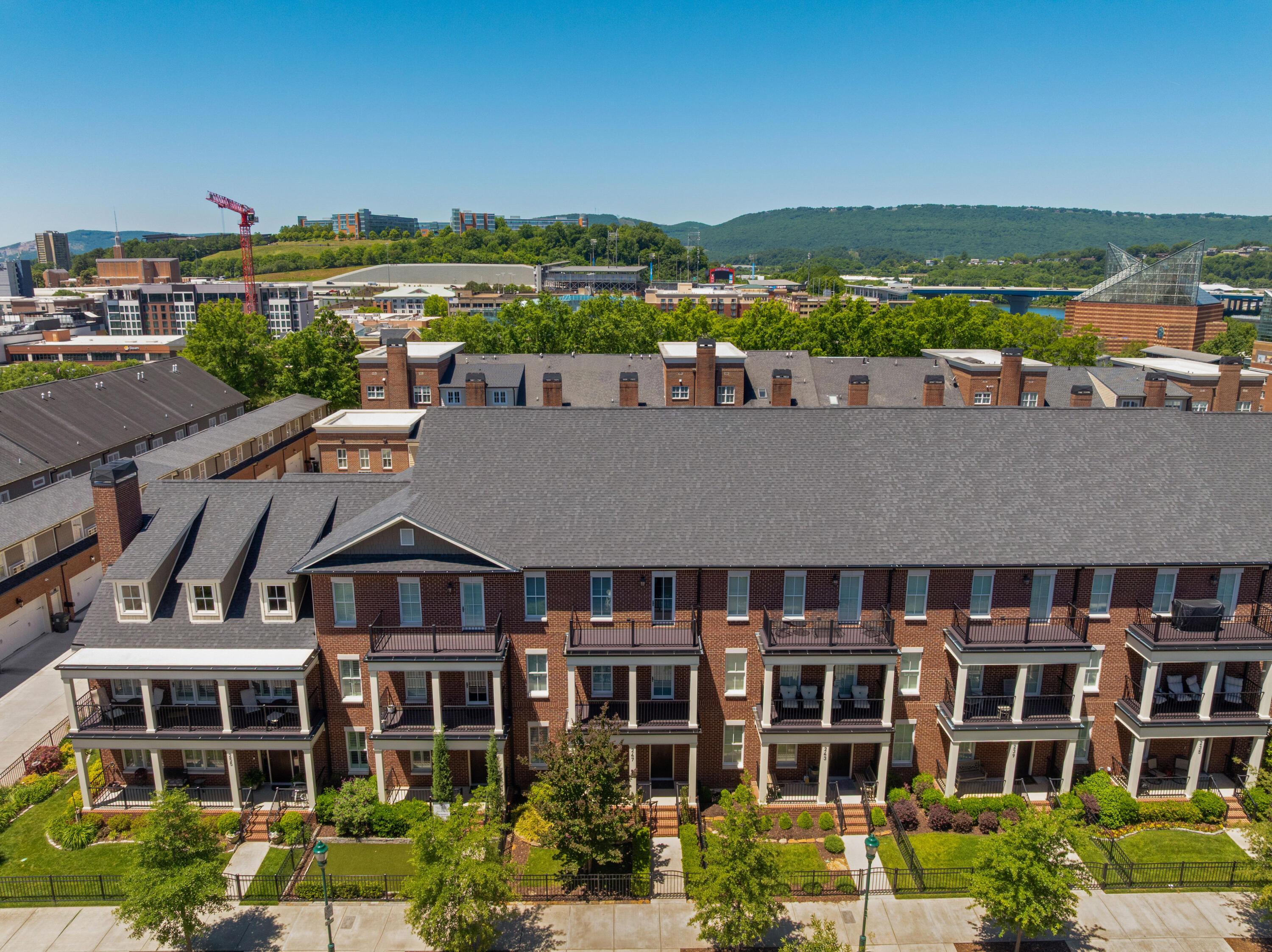 247 Walnut Street Chattanooga, TN 37403 - Photo 3 of 64 01 - 247 Walnut Street - Drone