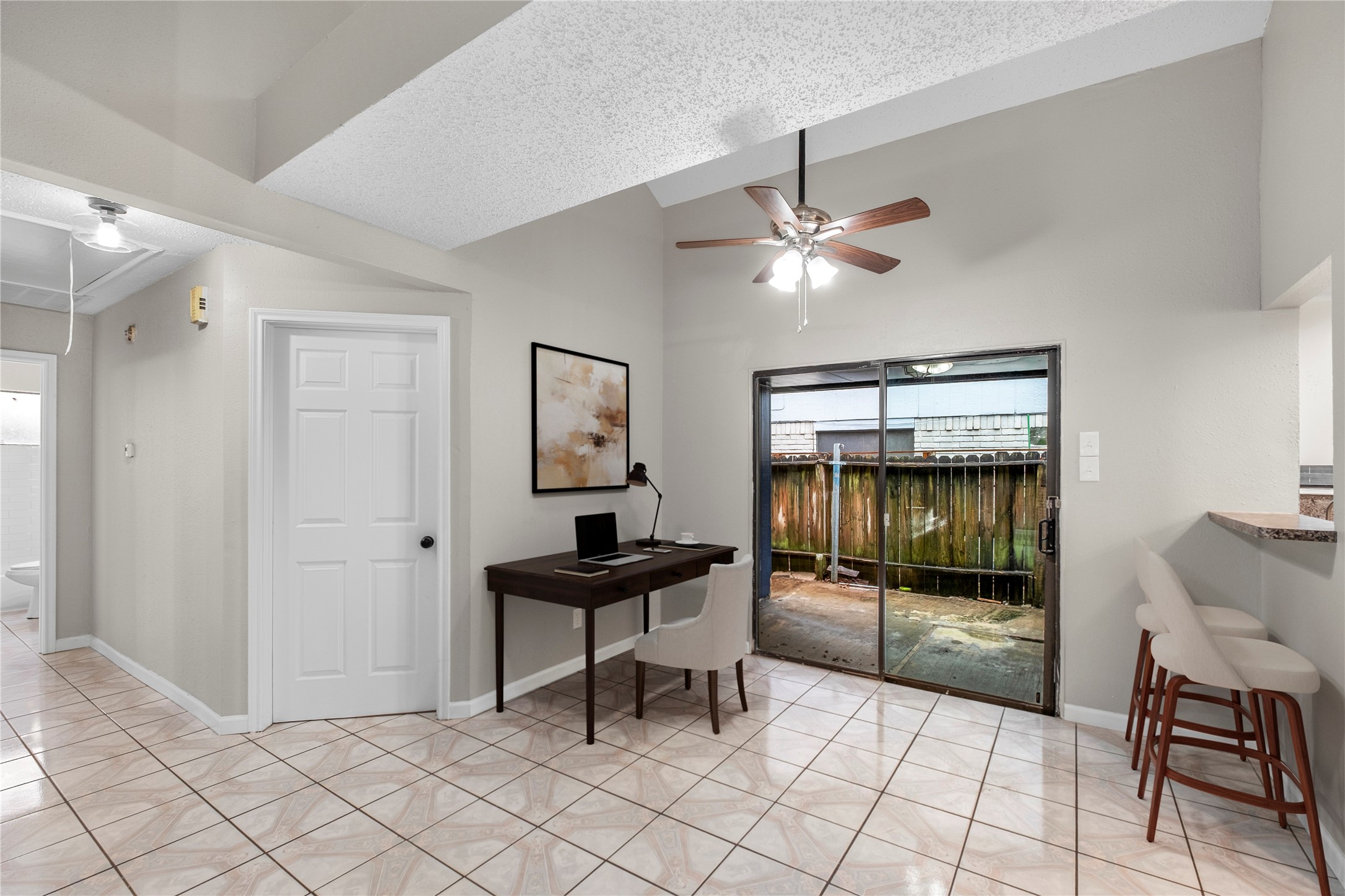 20066 Moonflower Lane Katy, TX 77449 - Photo 9 of 20 a living room with furniture and a fireplace