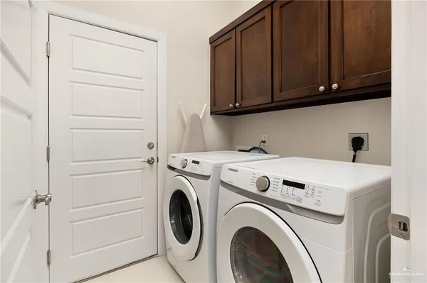 a view of washer and dryer