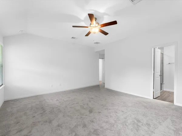 a view of empty room