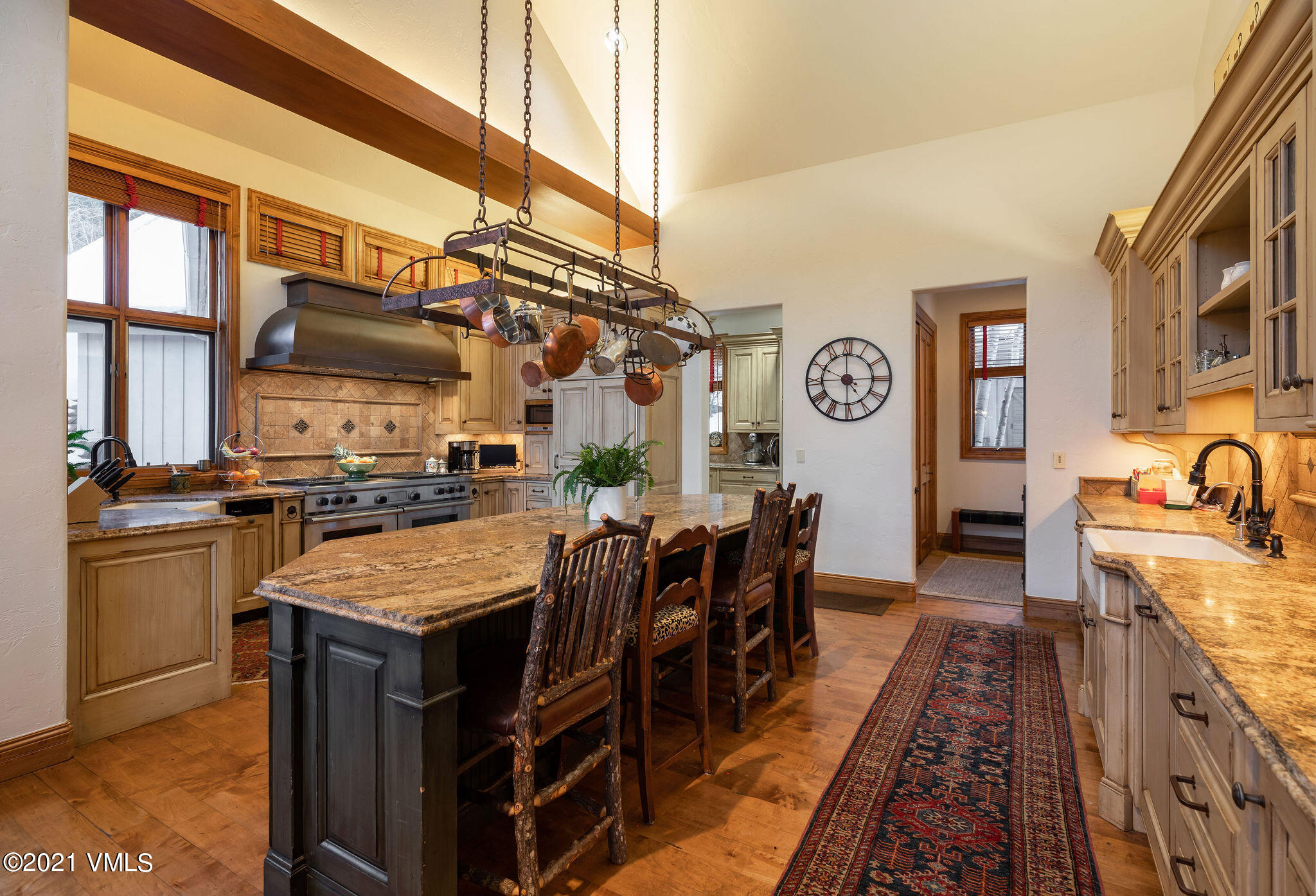 575 Pilgrim Drive Edwards, CO 81632 - Photo 8 of 20 a dining hall with stainless steel appliances granite countertop a stove and a dining table view