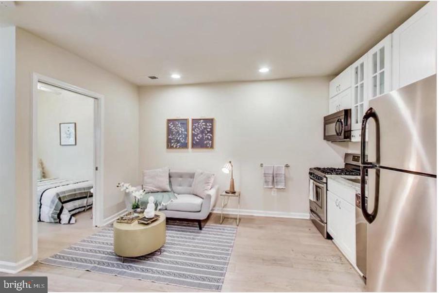 Modern living in a cozy space.