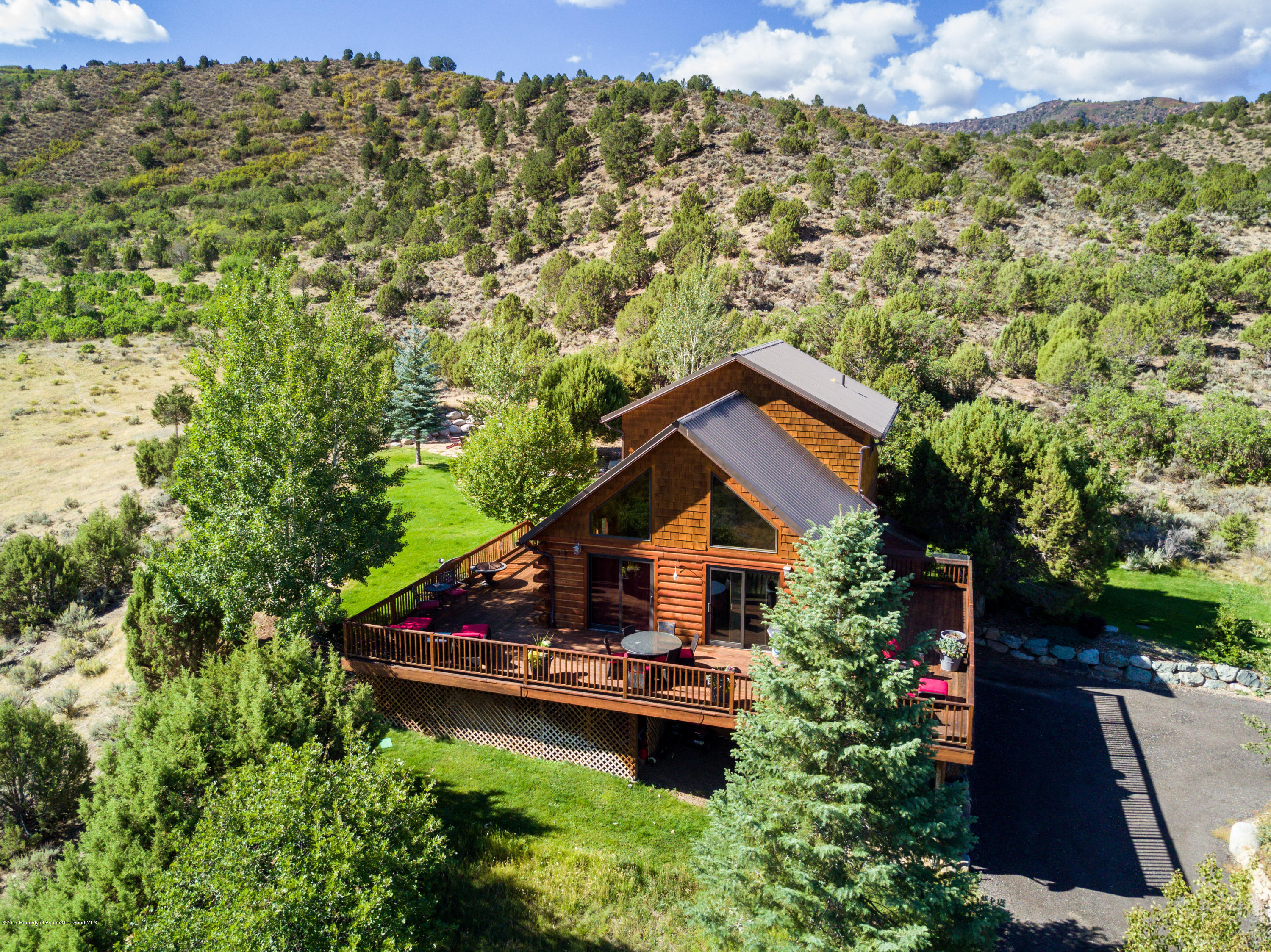 1436 Hooks Spur Road Basalt, CO 81621 - Photo 3 of 21 a aerial view of a house with a yard