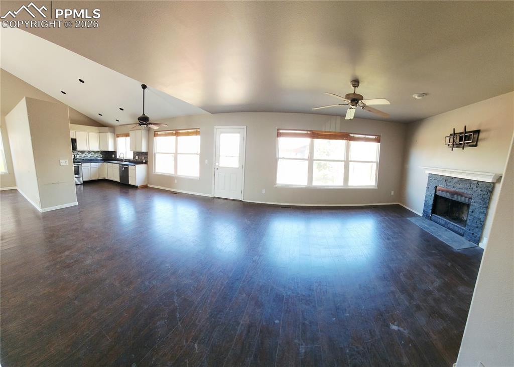 8183 Gladwater Road Peyton, CO 80831 - Photo 11 of 35 living/dining/kitchen