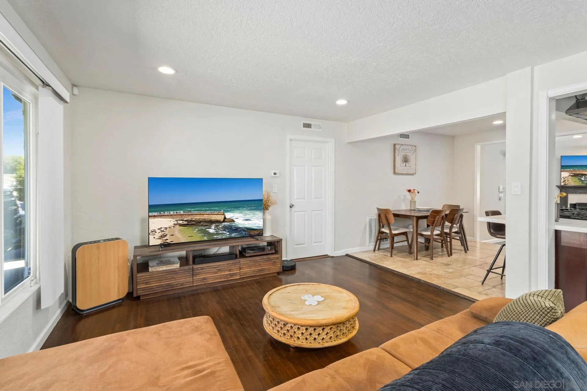 346 El Monte Road El Cajon, CA 92020 - Photo 2 of 24 a living room with furniture and a wooden floor