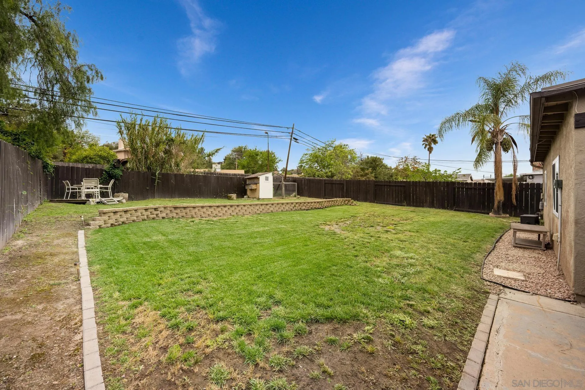 346 El Monte Road El Cajon, CA 92020 - Photo 22 of 24 a view of yard with swimming pool and green space