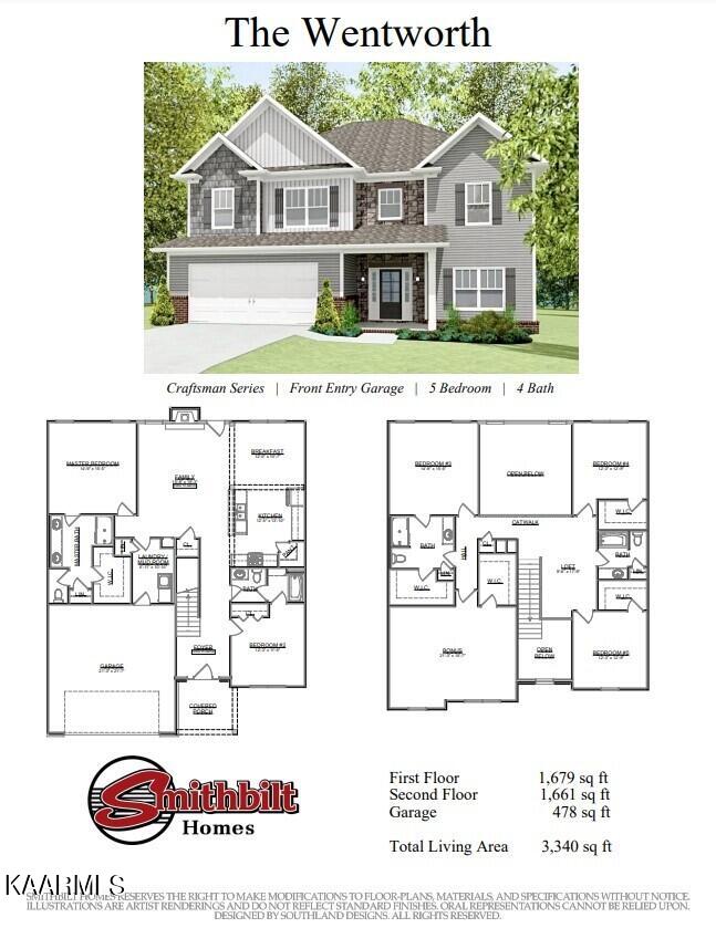 100 Chaseberry Road, Unit LOT 11G Oak Ridge, TN 37830 - Photo 6 of 27 Wentworth Craftsman Front Entry