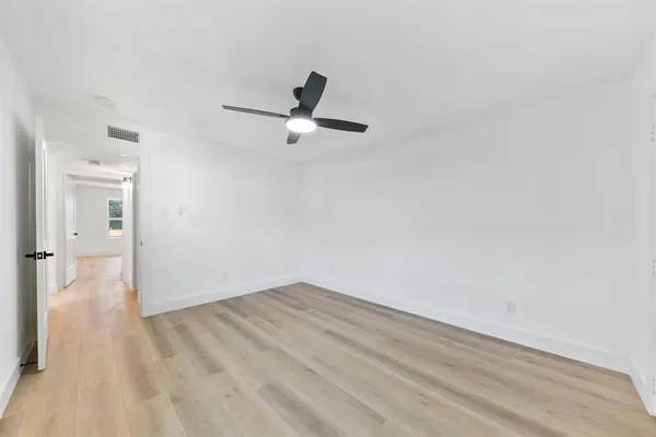 wooden floor in an empty room