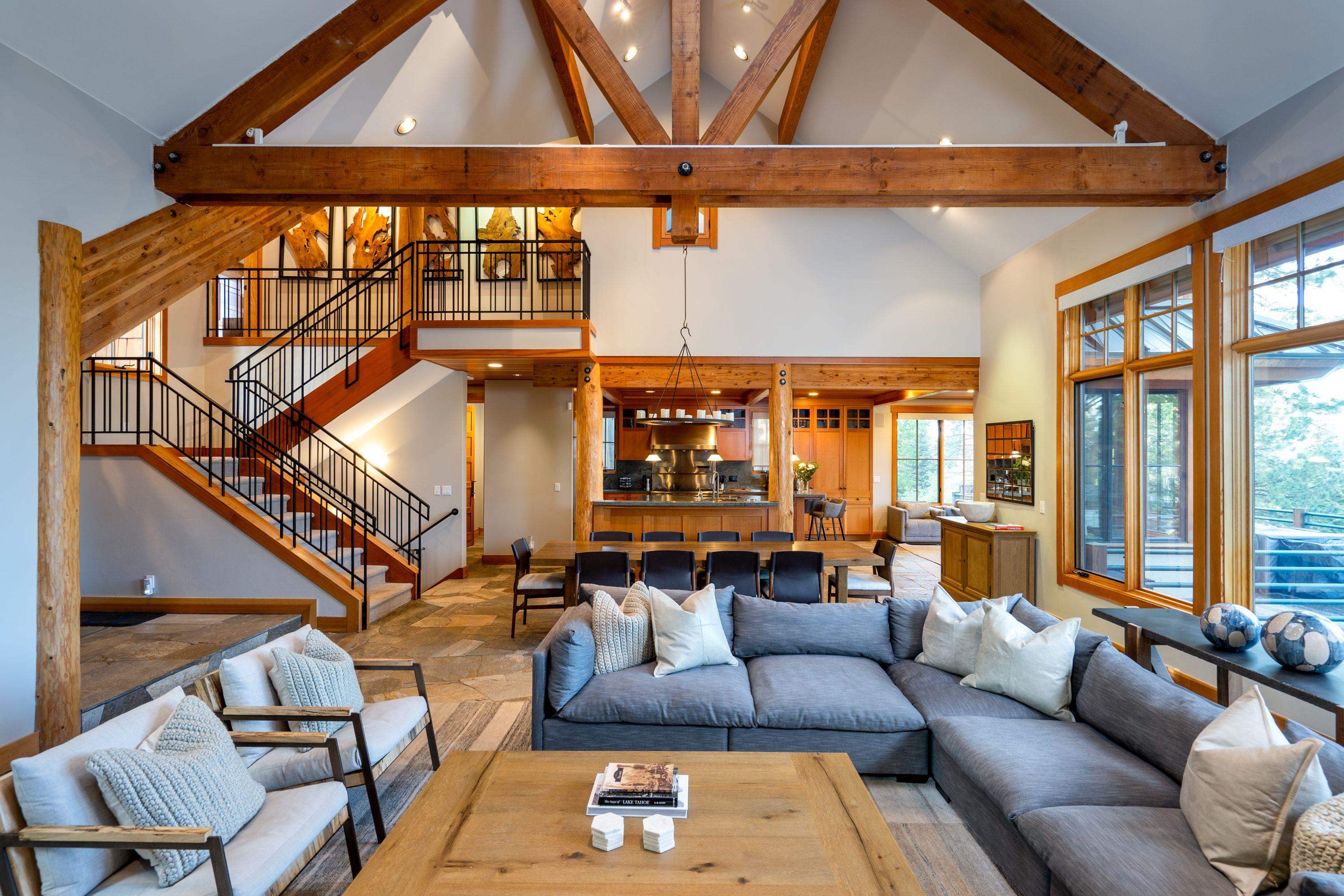 1723 Grouse Ridge Road Truckee, CA 96161 - Photo 5 of 27 a living room with furniture and a large window