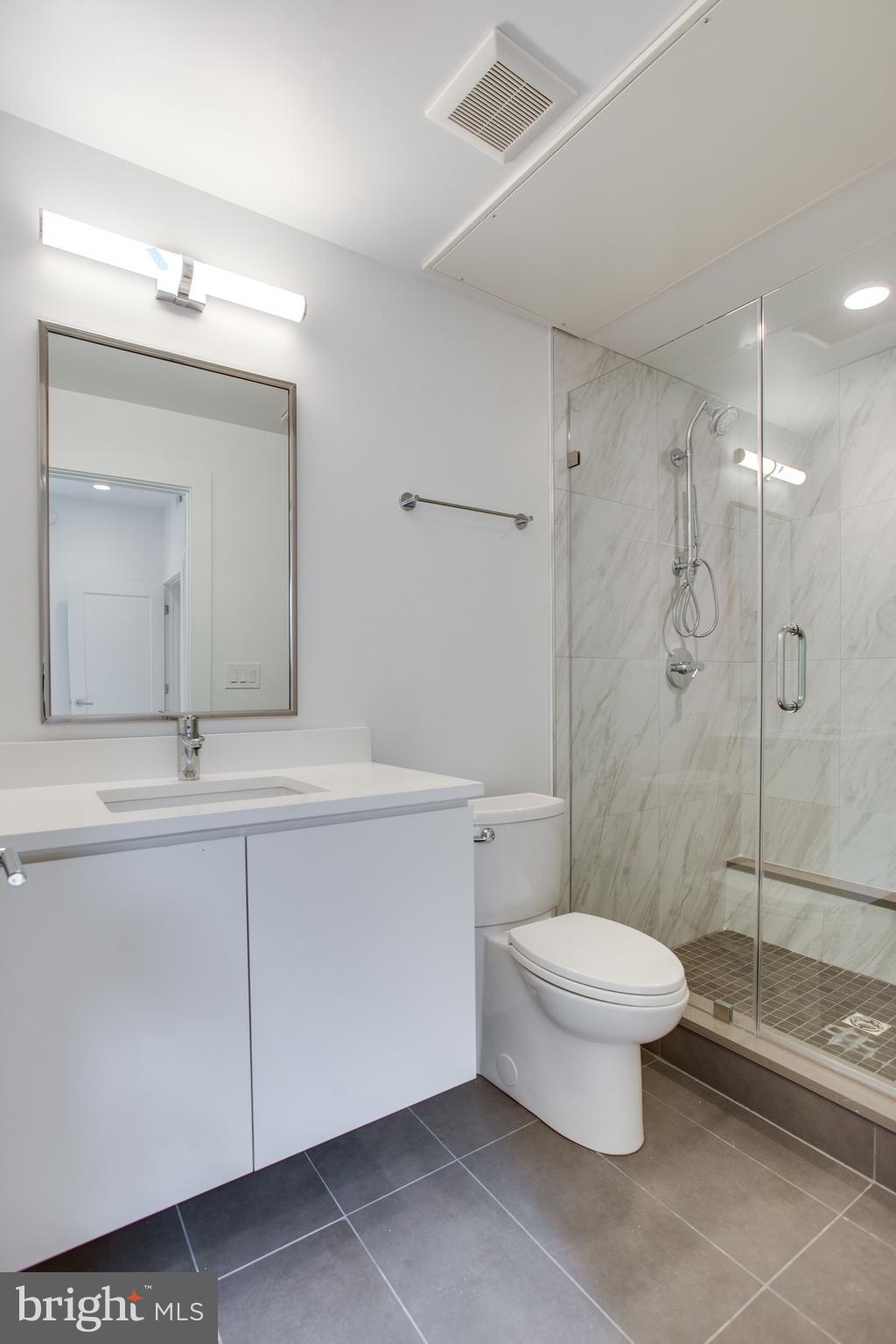 3541 11th Street Northwest, Unit 3 Washington, DC 20010 - Photo 9 of 12 Master bathroom with shower