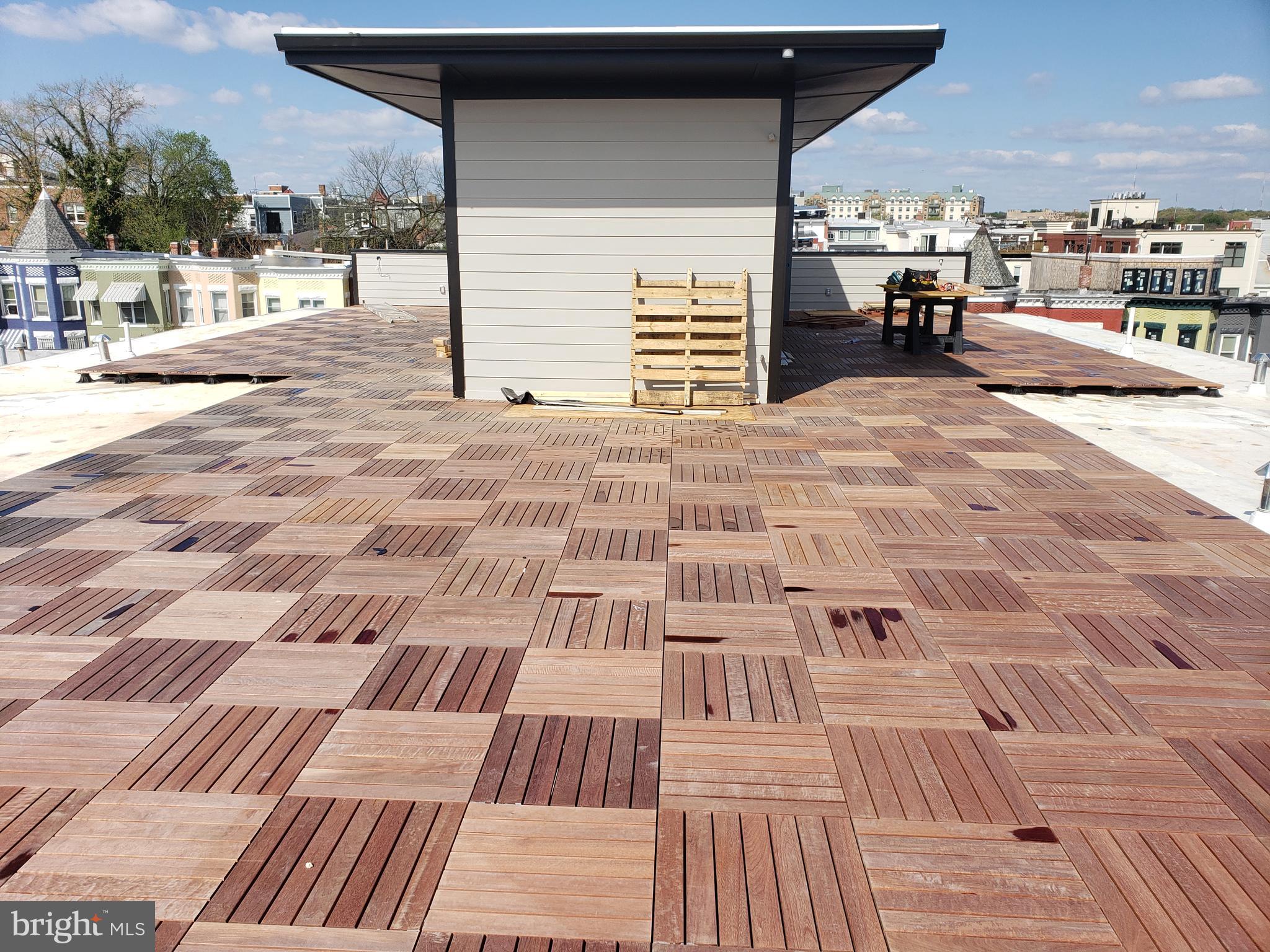 3541 11th Street Northwest, Unit 3 Washington, DC 20010 - Photo 10 of 12 1100 sqft shared roof deck w/ sweeping views NW DC