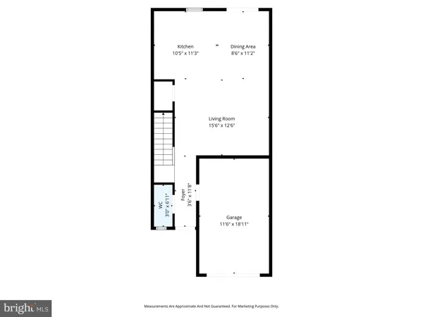 a view of a train station