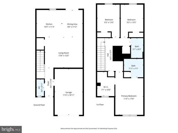 front view of an buildings