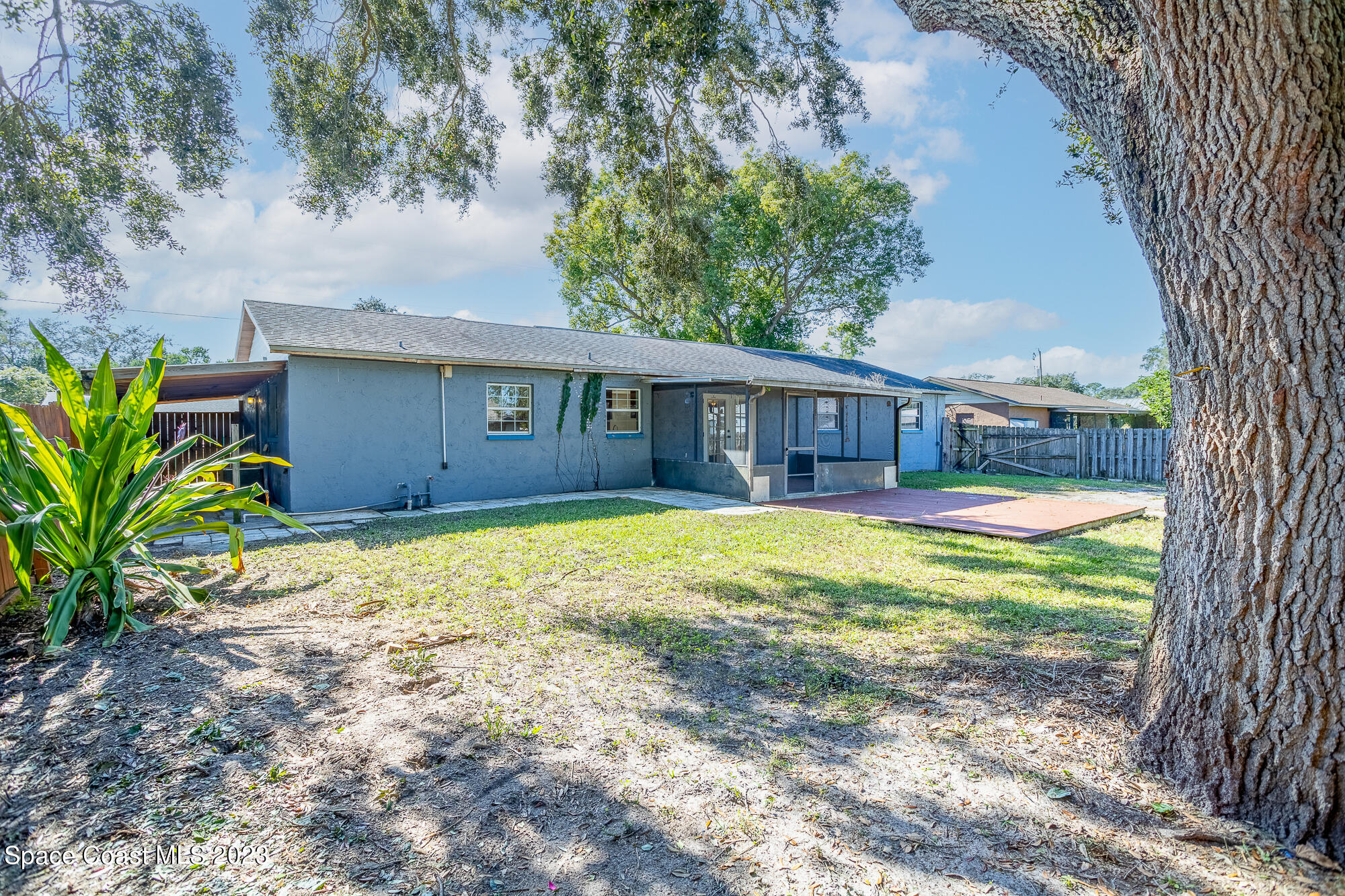 4240 Canela Road Cocoa, FL 32927 - Photo 8 of 30 Back view