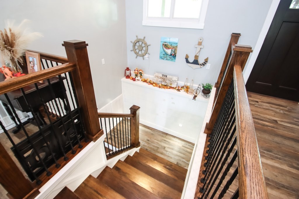 608 Lakeview Road Walling, TN 38587 - Photo 33 of 68 a view of a hardwood floor and staircase