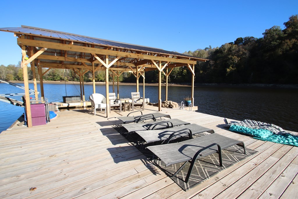 608 Lakeview Road Walling, TN 38587 - Photo 56 of 68 a view of a patio on the deck and a patio