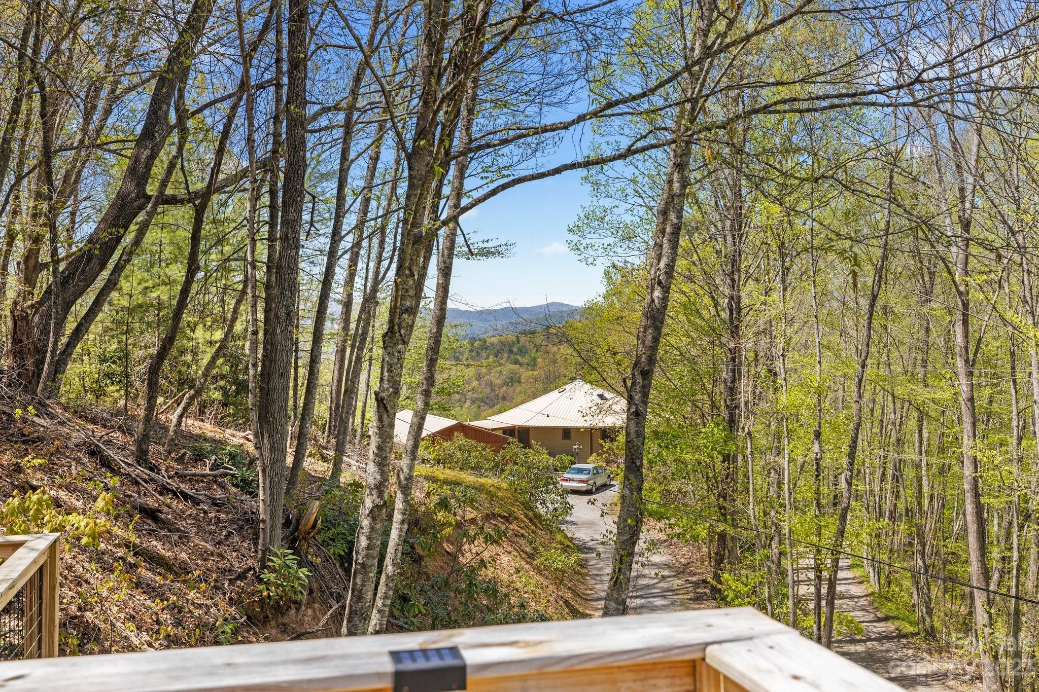 316 Rules Run Road Clyde, NC 28721 - Photo 42 of 47 a view of a door and an outdoor space