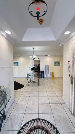 a view of an entryway door