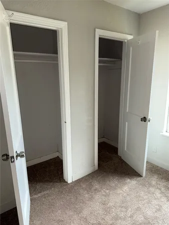 an empty room and a window