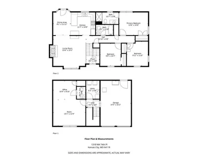 $325,000 | 1318 Northwest 74th Place, Kansas City, MO 64118