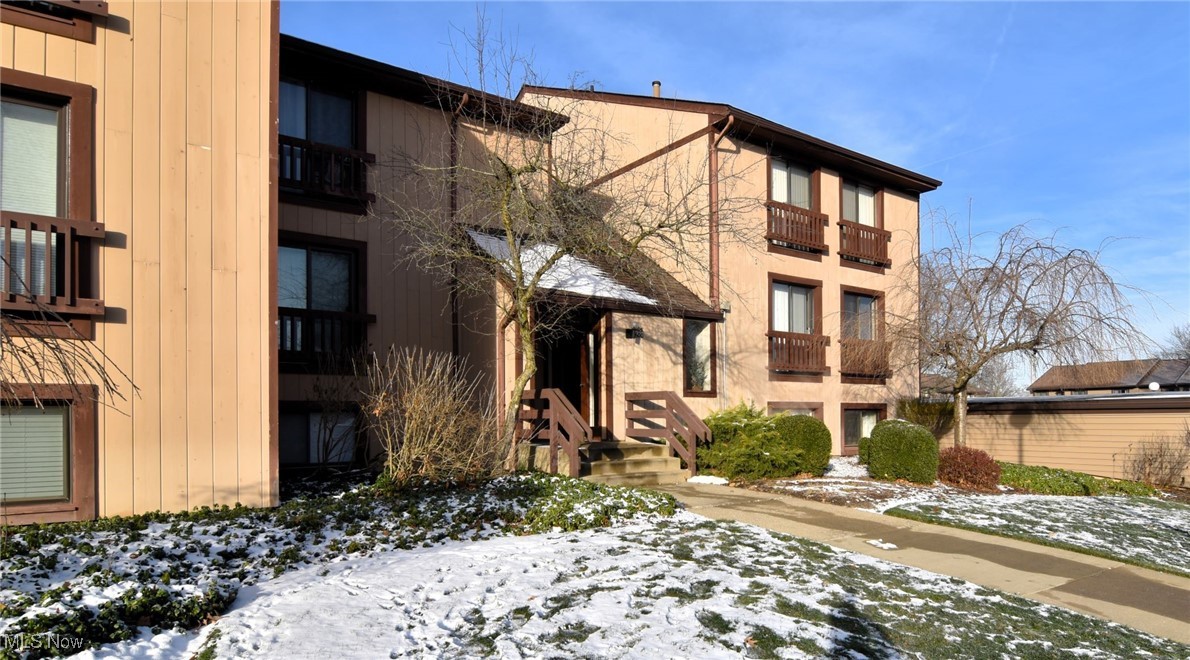 1105 Canyon View Road, Unit 602 Northfield, OH 44067 - Photo 2 of 31 View of snow covered property
