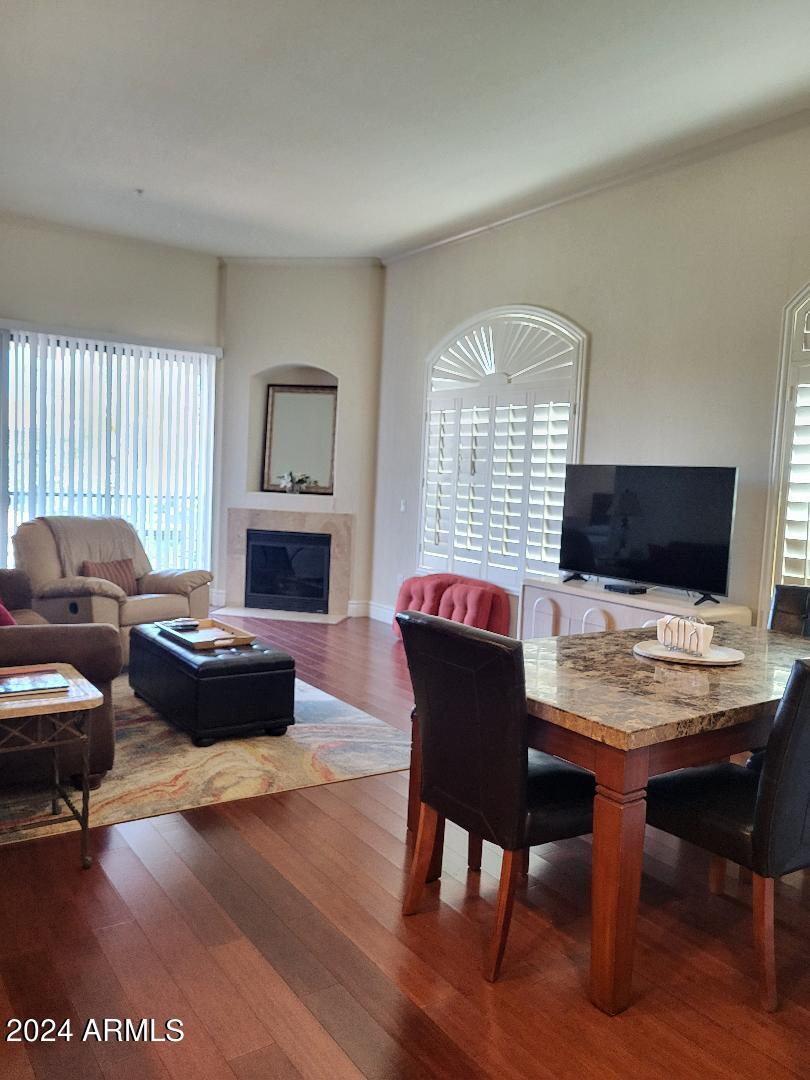 11640 North Tatum Boulevard, Unit 3031 Phoenix, AZ 85028 - Photo 3 of 14 fireplace