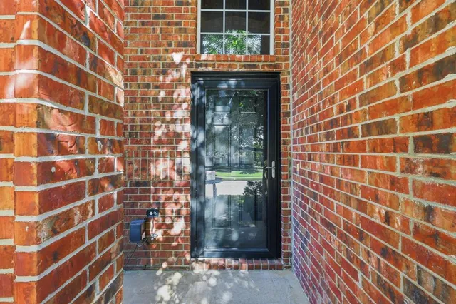 a view of outdoor space with granite countertop