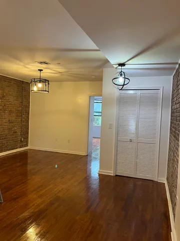 wooden floor in an empty room