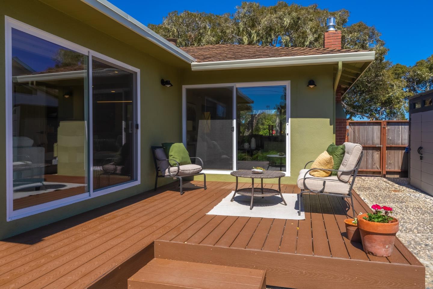 743 Marino Pines Road Pacific Grove, CA 93950 - Photo 40 of 55 a outdoor space with patio couch and a potted plant