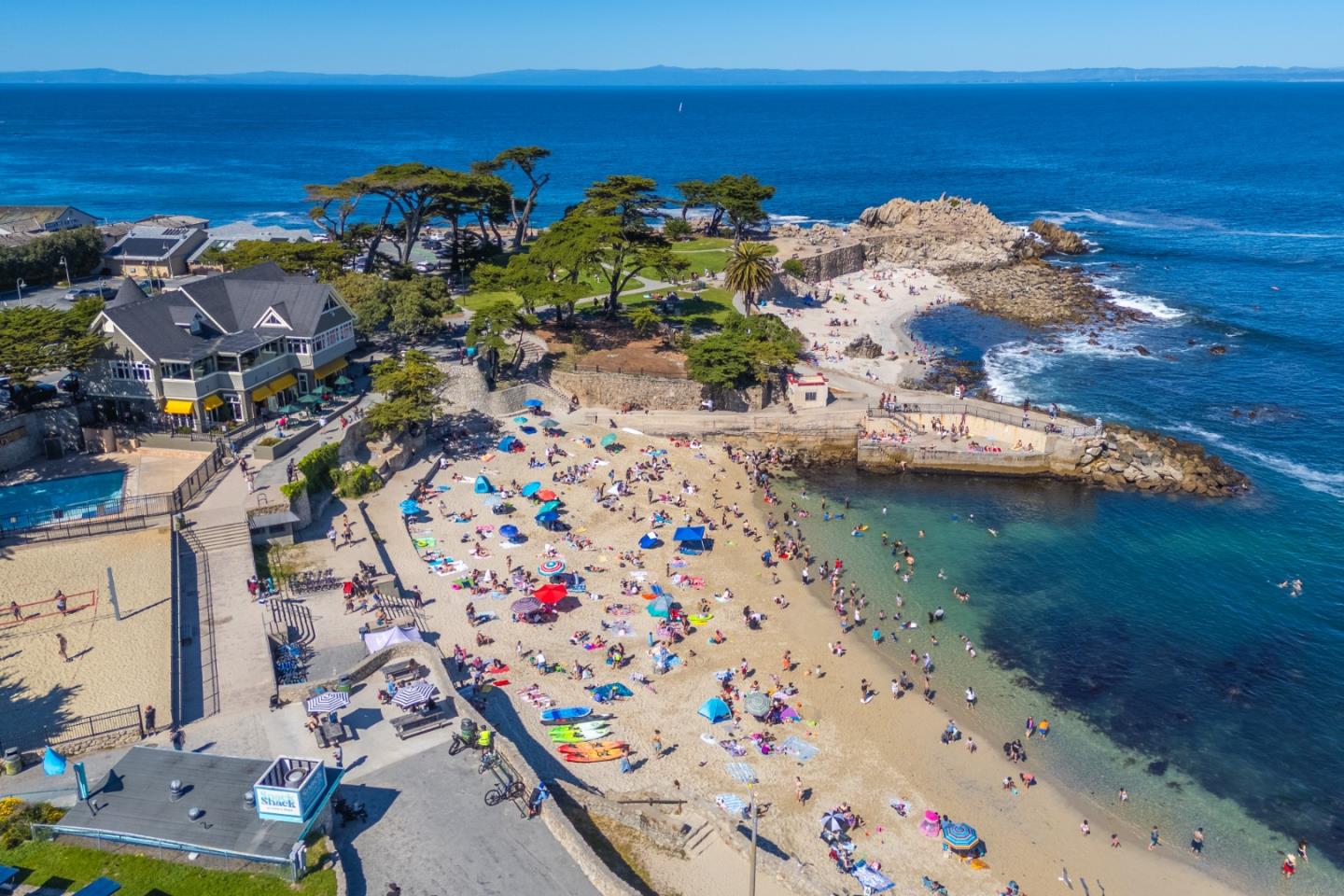 743 Marino Pines Road Pacific Grove, CA 93950 - Photo 52 of 55 an aerial view of a houses with outdoor space