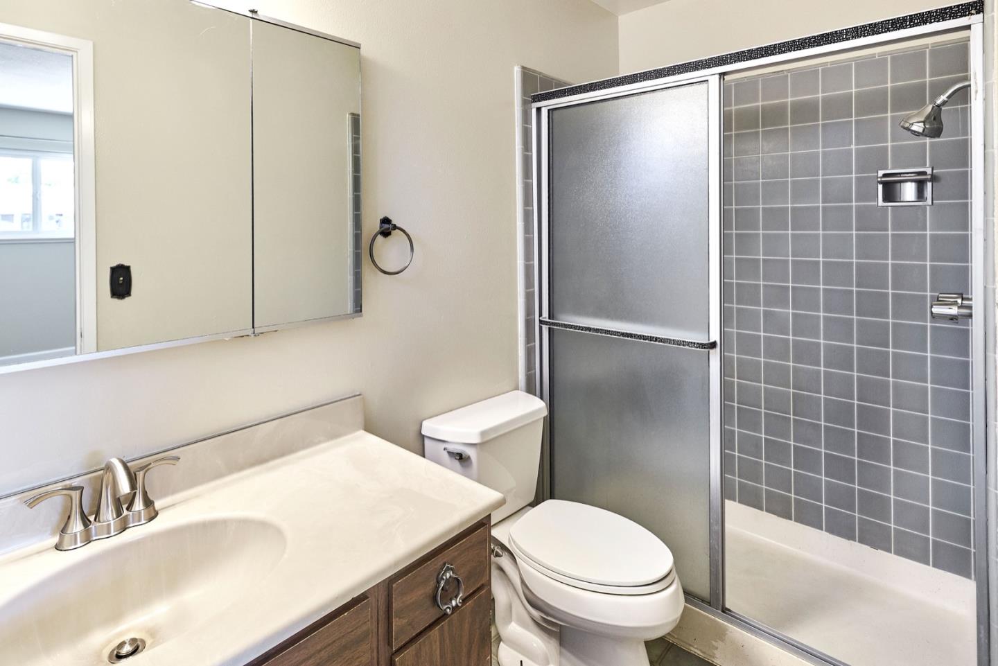 4841 Borina Drive San Jose, CA 95129 - Photo 22 of 26 a bathroom with a sink a toilet and shower